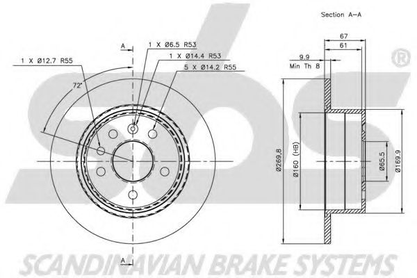 Disc frana 3
