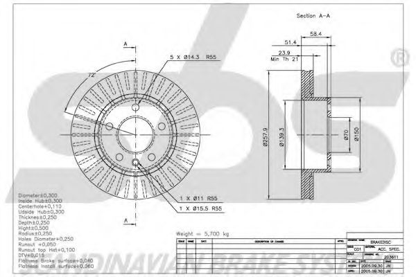 Disc frana 2