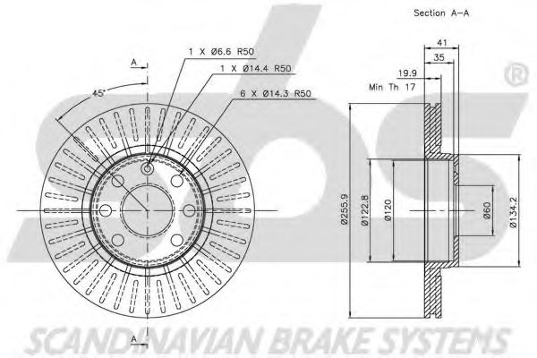 Disc frana 3
