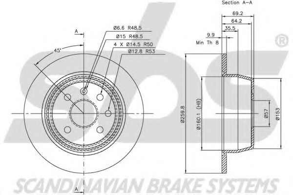 Disc frana 3