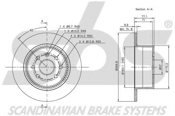 Disc frana 2