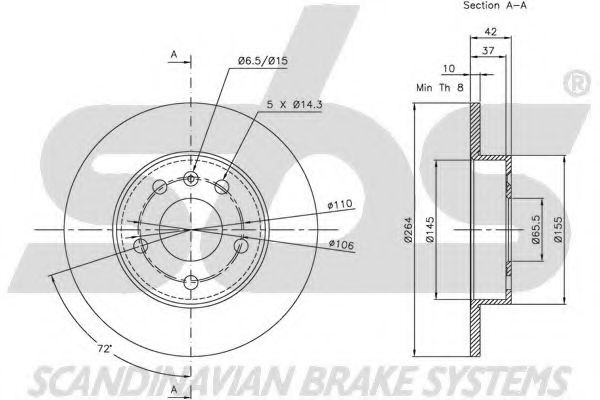 Disc frana 3