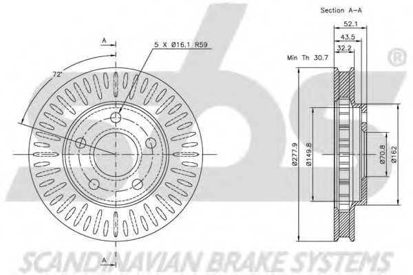 Disc frana 2