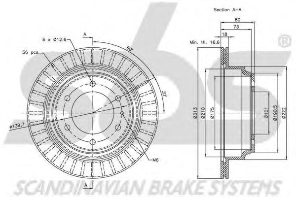 Disc frana 3