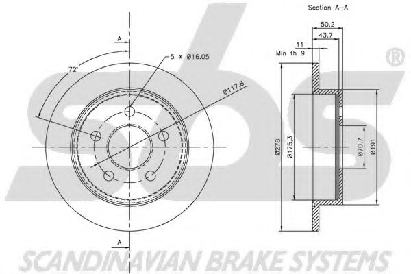 Disc frana 3
