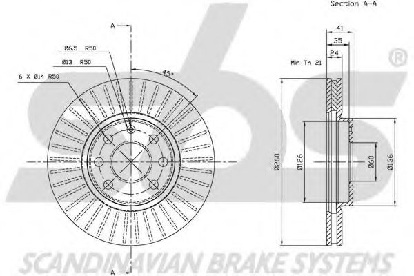 Disc frana 3