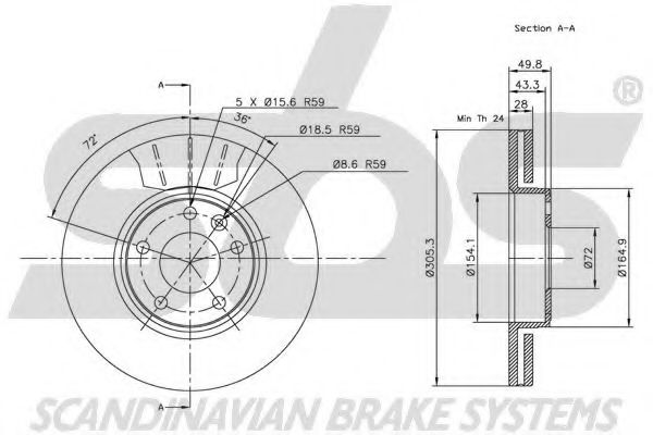 Disc frana 3