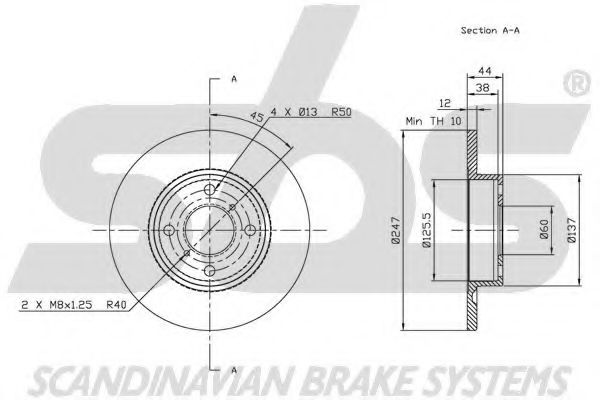 Disc frana 3