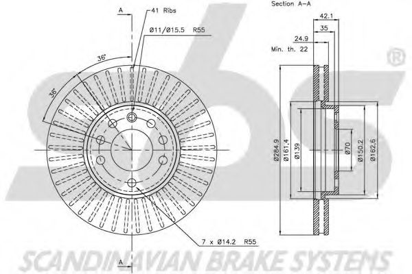 Disc frana 3