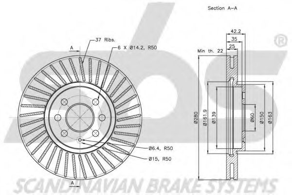 Disc frana 3
