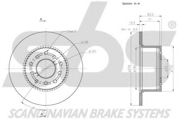 Disc frana 2