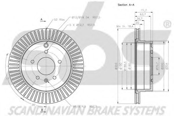 Disc frana 3