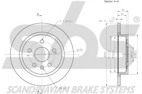 Disc frana 3