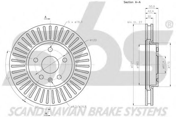 Disc frana 3