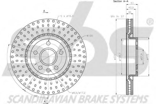 Disc frana 3