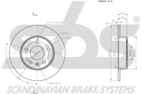 Disc frana 3