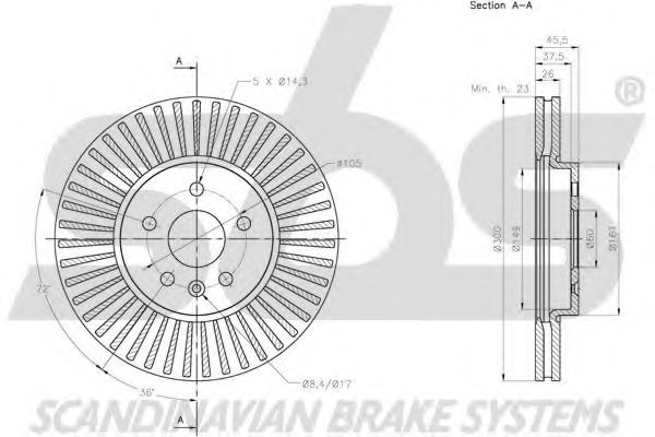 Disc frana 3
