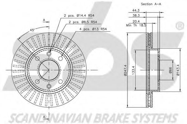 Disc frana 2