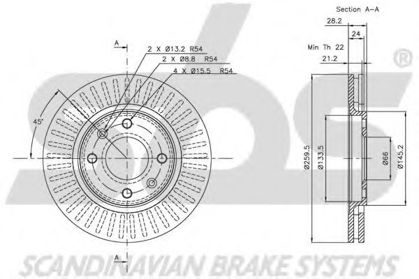 Disc frana 3