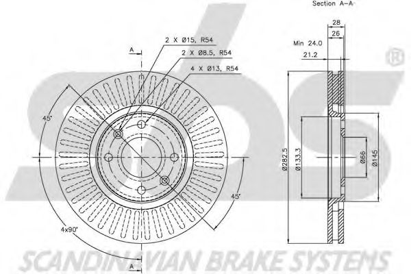 Disc frana 3