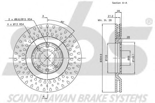 Disc frana 2