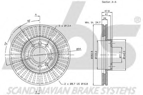 Disc frana 2
