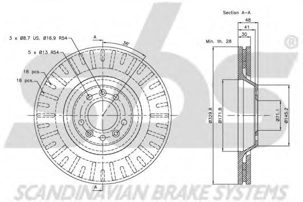 Disc frana 3