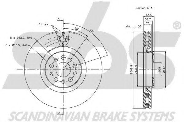 Disc frana 2