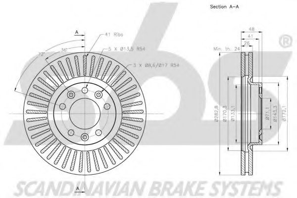 Disc frana 3
