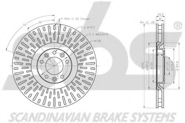 Disc frana 3