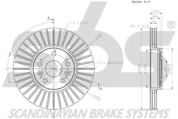 Disc frana 3