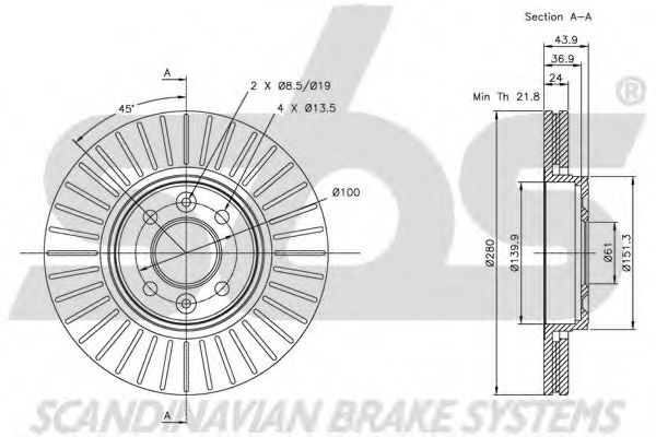 Disc frana 3