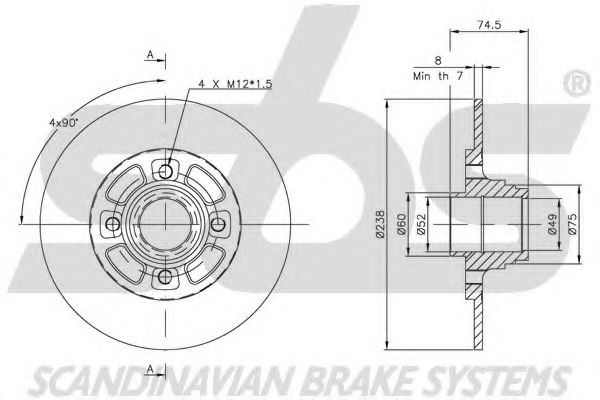 Disc frana 2