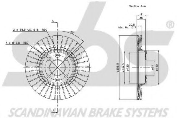 Disc frana 2