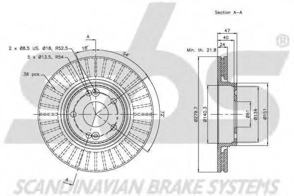 Disc frana 3