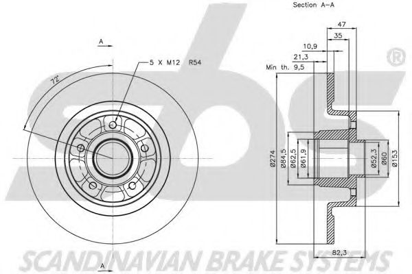 Disc frana 2