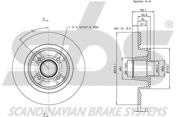 Disc frana 3