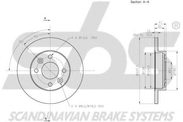 Disc frana 2