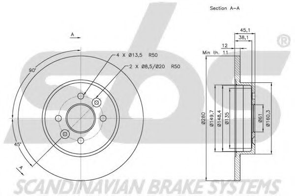 Disc frana 2