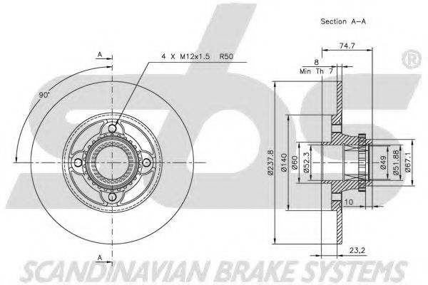 Disc frana 2