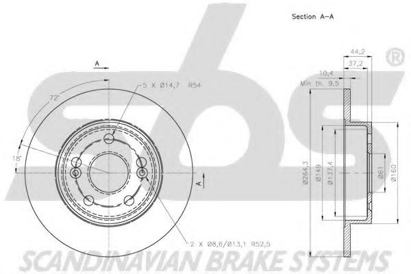 Disc frana 2