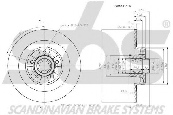Disc frana 3