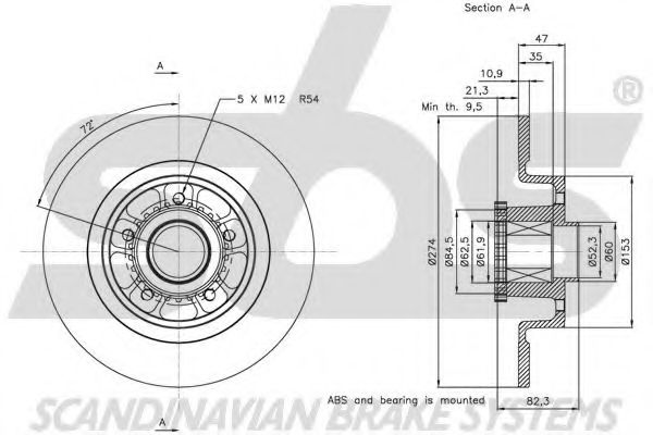 Disc frana 3