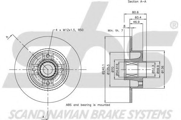 Disc frana 3