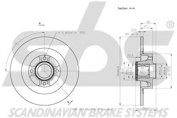 Disc frana 3