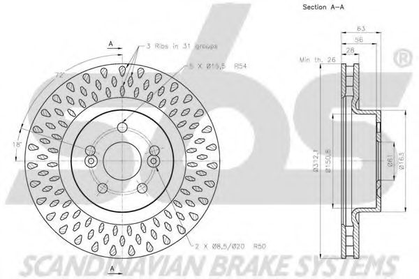 Disc frana 2