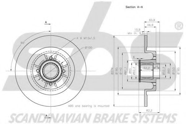 Disc frana 3