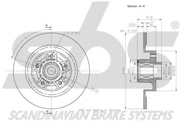 Disc frana 3