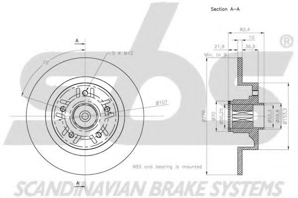 Disc frana 3