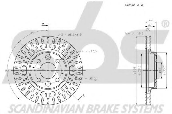 Disc frana 3